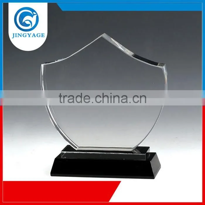 Jingyage ISO 9001 Factory classic design handmade plaque crystal trophy and award