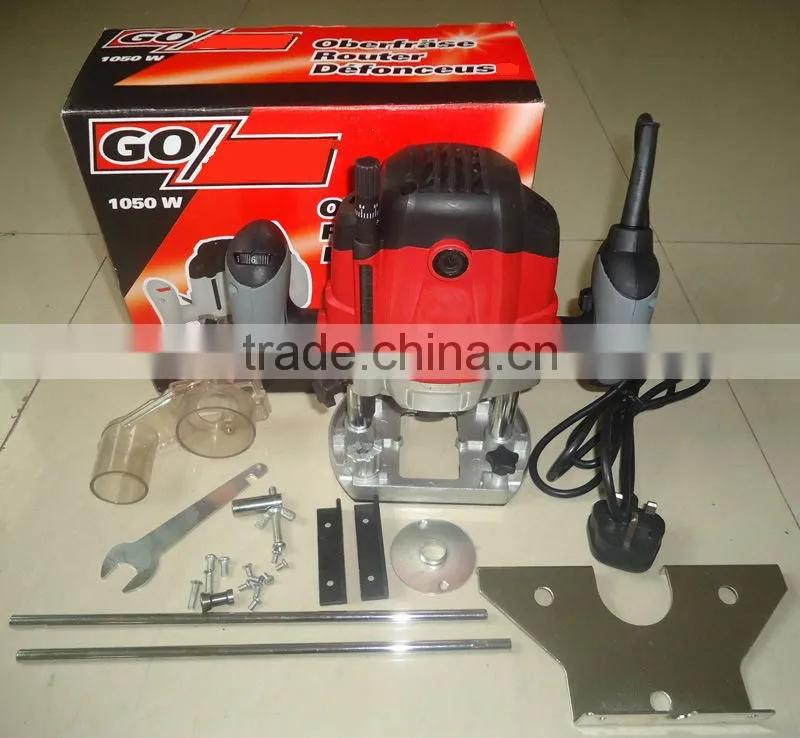 6mm/8mm 1050w Portable Power Wood Plunge Router Machine Versatile Small Electric Hand Trimmer