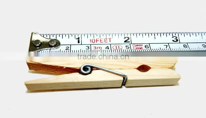 high quality fashion natural pine material pretty wooden clothes peg