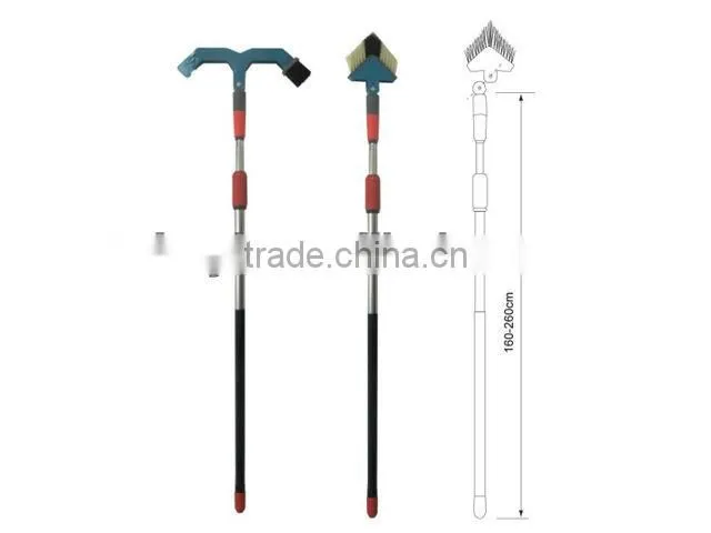 Best gutter cleaning brush, 2 in 1 gutter brush, gutter cleaning tools
