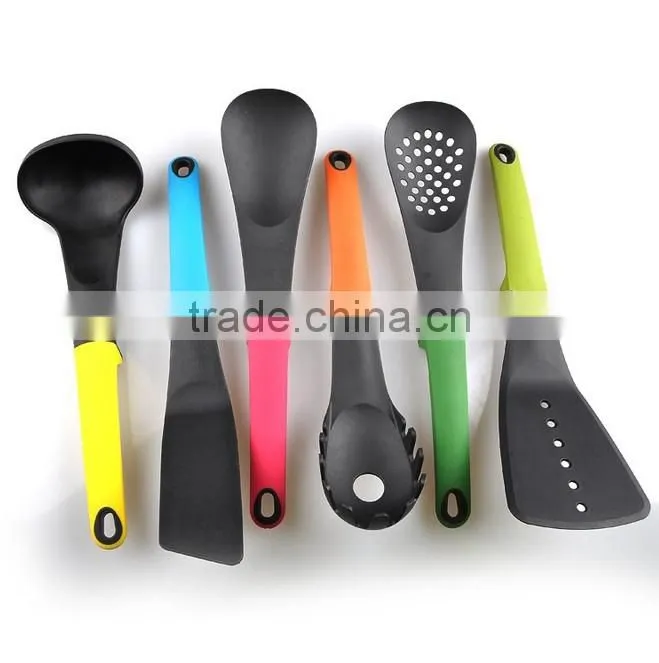 Factory sale!!! 2017 nylon kitchen tool/ utensils cooking set 6pcs kitchen set