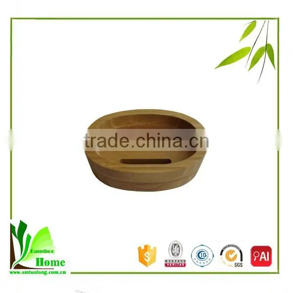 Eco-Friendly wholesale bamboo soap dish