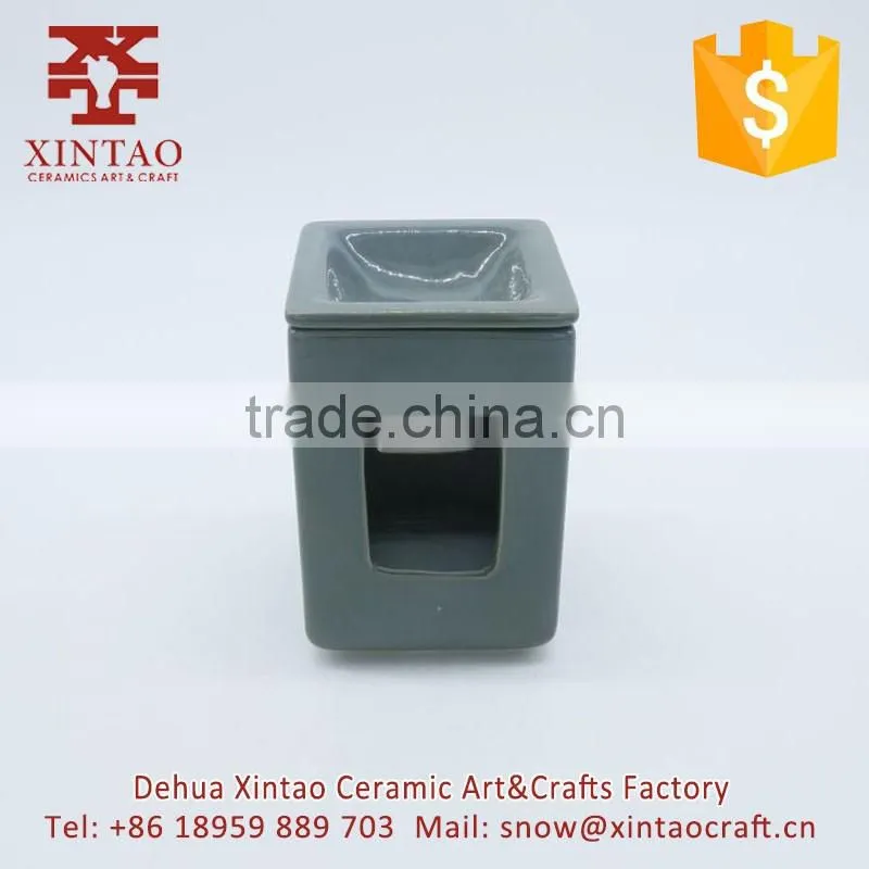 Home and garden Custom square ceramic candle holder