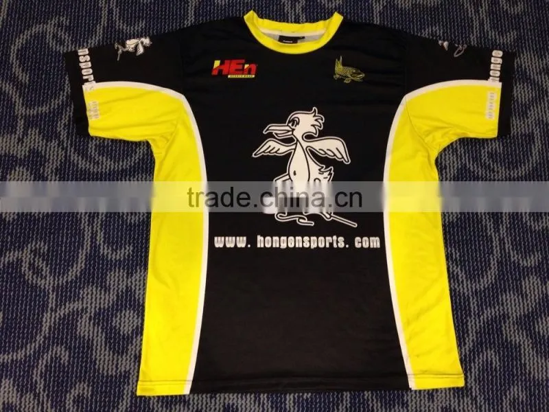 Hongen apparel Attractive Design for Fishing Jerseys Sublimated Fisher Clothes