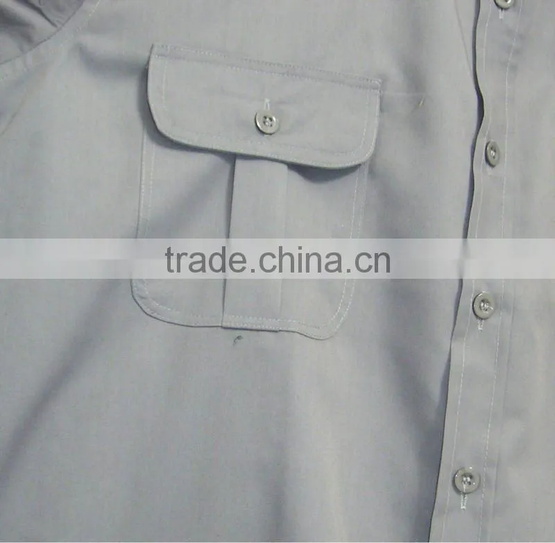 Men's Short Sleeve Cotton Work Shirt&Woking Suits SLS010
