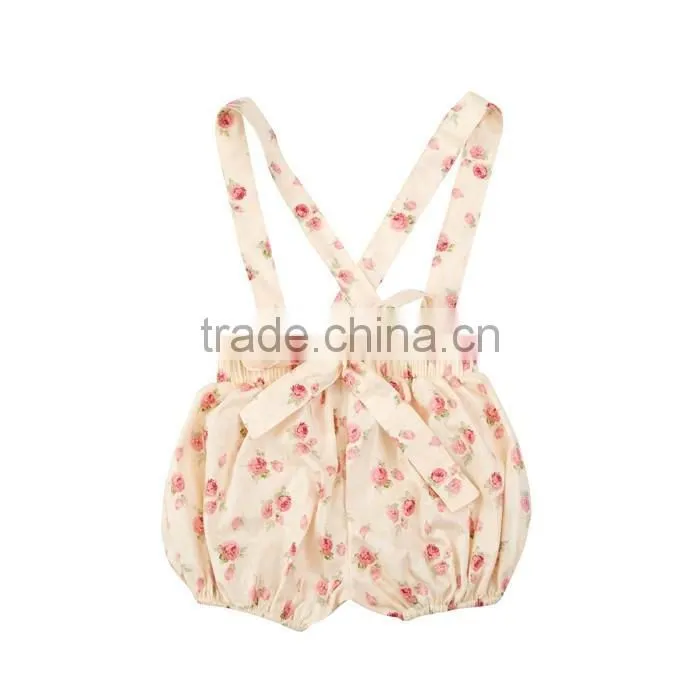 New designs Wholesale Baby Toddler Boutique Clothing Set Girl Summer Set Matching Top And Suspender Shorts With Headband