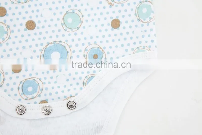 2017 Circle Design Baby Rompers