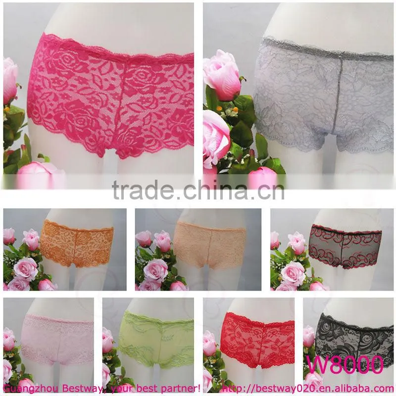 Full sexy lace transparent undergarment