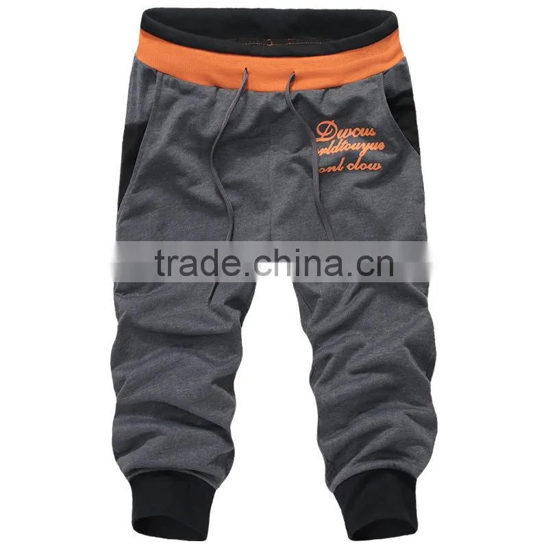 China Supplier 100%Cotton Jogging Pants Design For Men