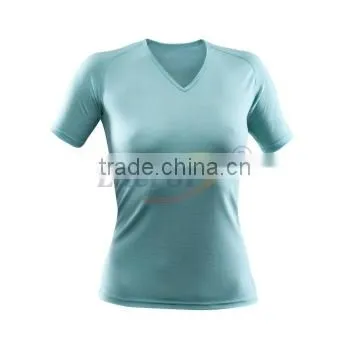 Colorful Custom wool thermal T-shirt