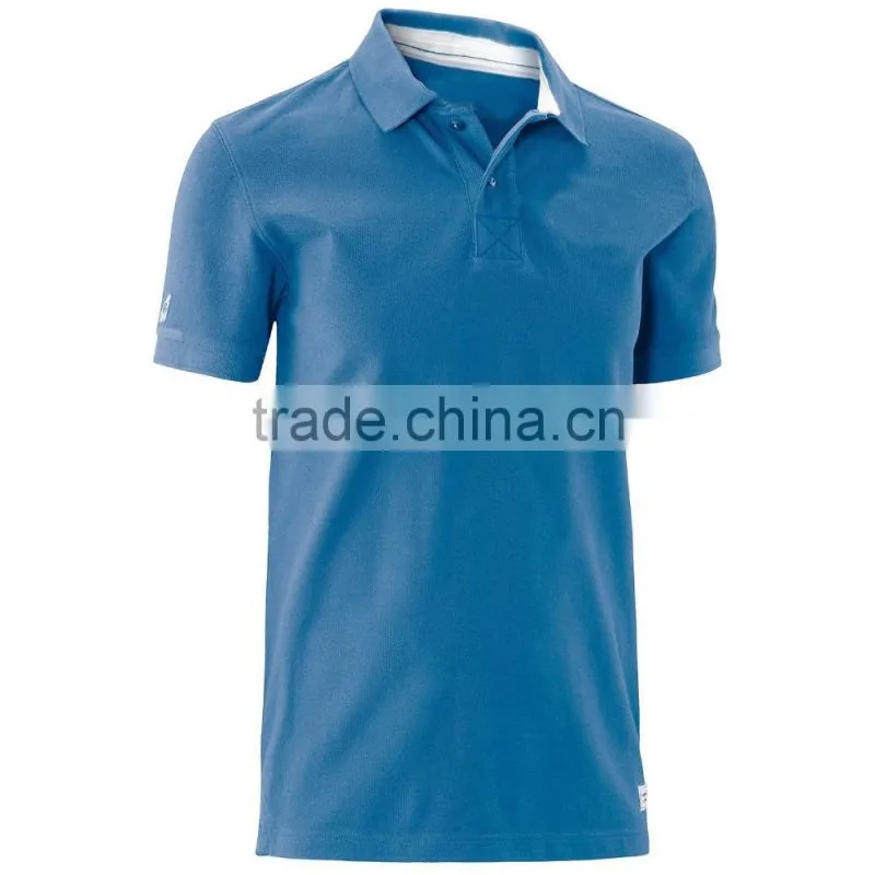 summer comfortable polo neck t-shirt man with custom logo