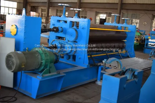 Barrel Steel Corrugated Sheet Roll Forming Machines