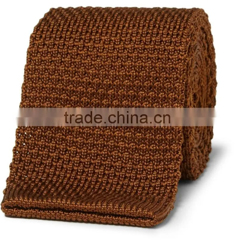 KNITTED SILK TIE