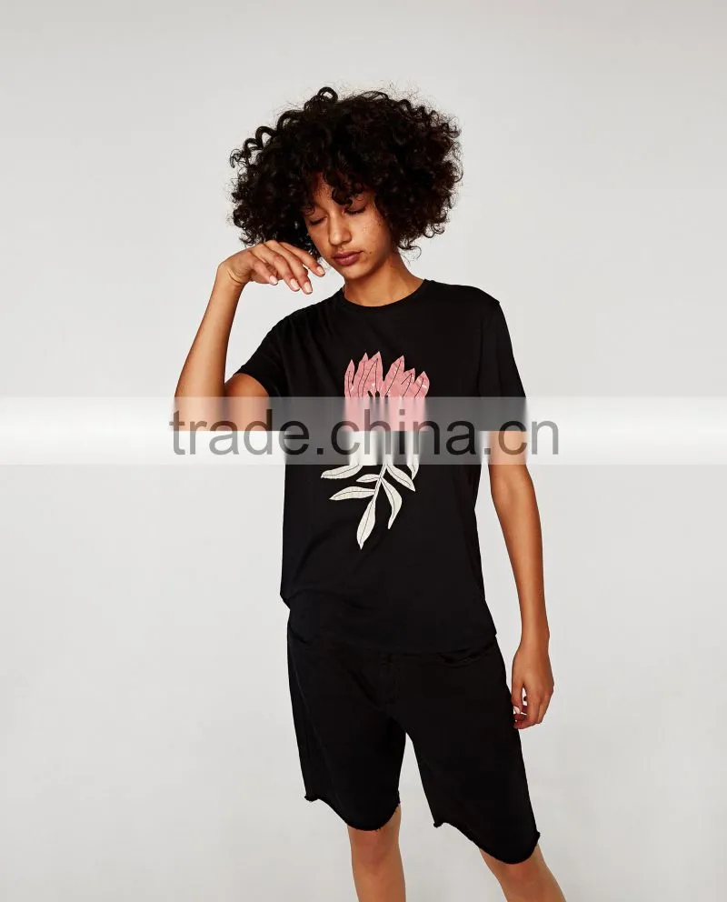 Guangzhou Shandao Factory OEM Customized New Design High Quality Logo Printed Short Sleeve O-Neck Bulk Wholesale T Shirts