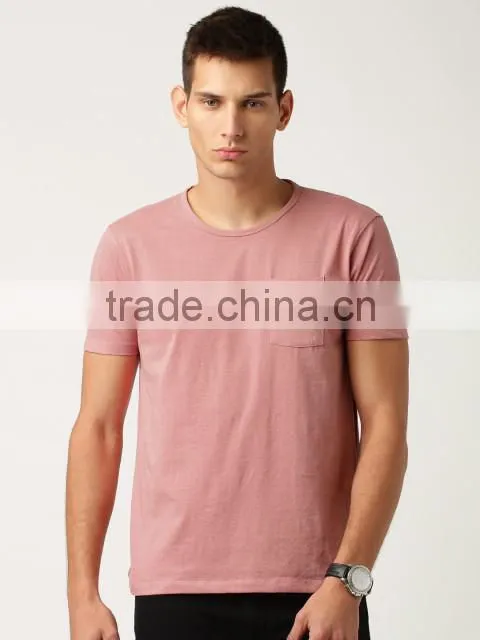 2017 Guangzhou Shandao Garment New Design 180g 100% Cotton Plain Short Sleeve O-Neck Men's T shirt