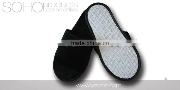 Cotton Velour Hotel Equipment Slipper