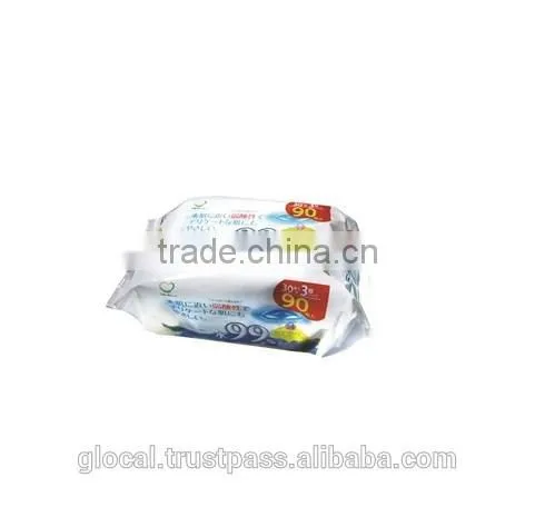Japan Baby Wipes 99% water outing-use baby wipe 30sheets 3p/pack Wholesale