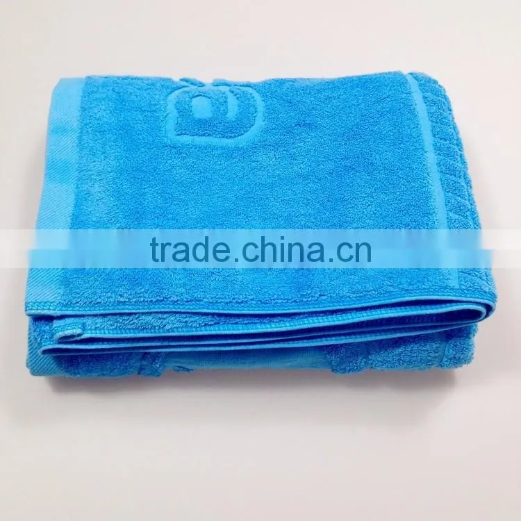 luxury hotel & spa bath towel hotel cotton jacquard design