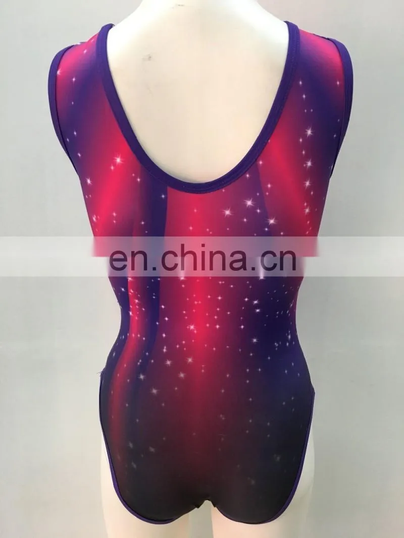 Free custom design girls dance wear team uniforms kids ballet leotards