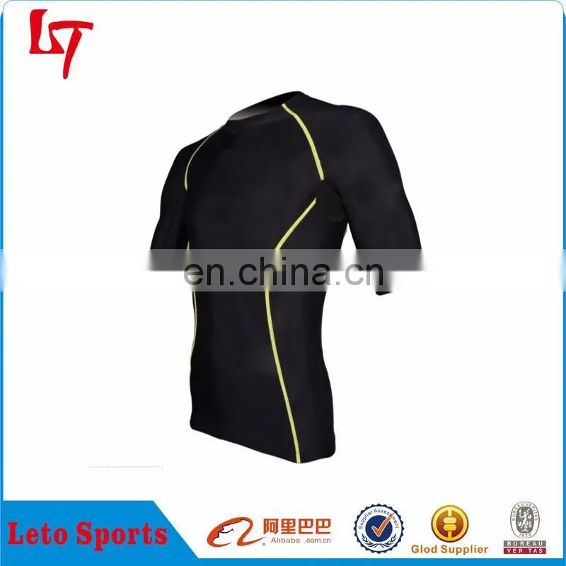 Custom Spandex Skins Compression Running Shirts