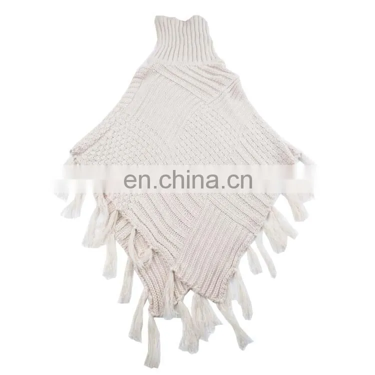 TOROS women knitted heavy winter turtleneck sweater dress for women