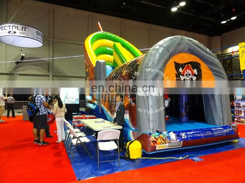 Used inflatable budge inflatable water slip N slide