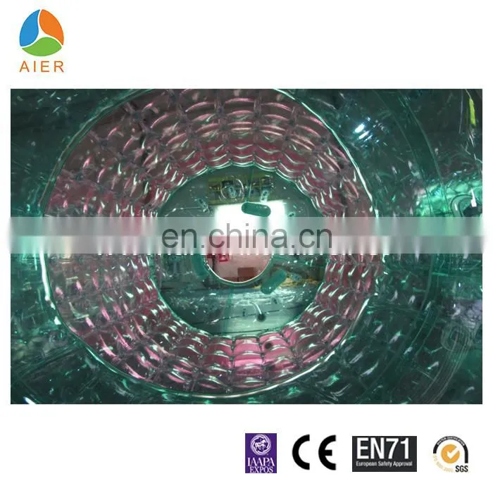Transparent PVC inflatable water roller