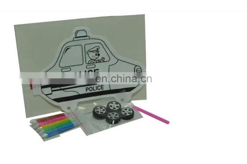 DIY painting balloons with color markers