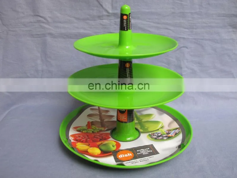 3 layers plastic candy rack f