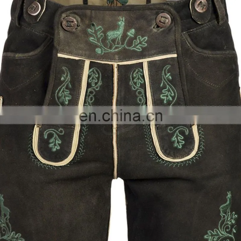 2015 Bavarian lederhose,Bavarian trouser,German bavarian lederhosen (german leder hosen)