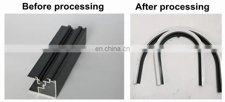 aluminum arch window profile bending machine price