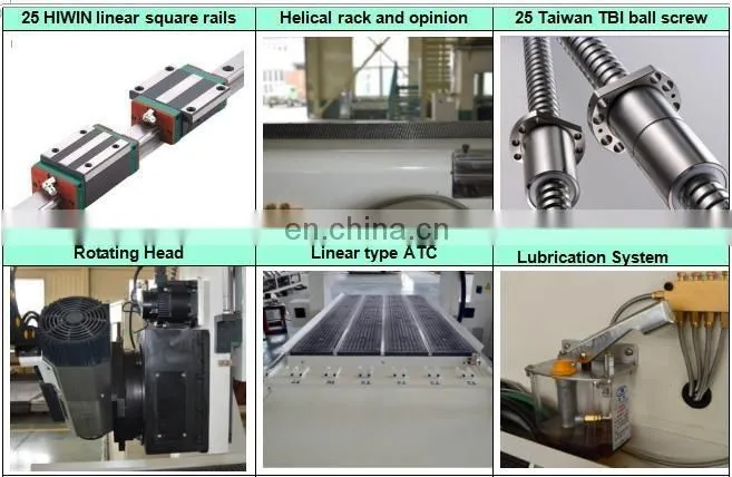 mingmei DSP Control 4 axis cnc wood router/cnc router machine price/1325 cnc router