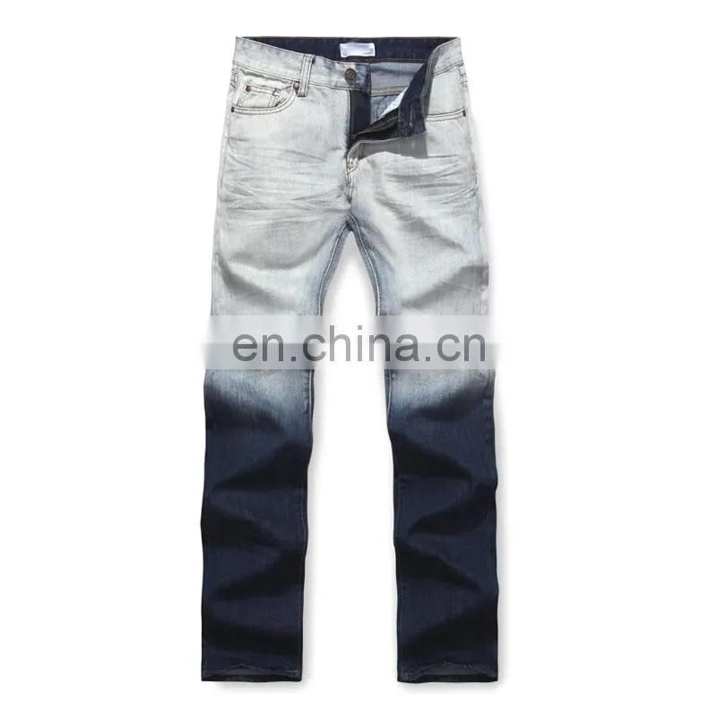 DiZNEW OEM Ripped 12 OZ denim custom design no brand men jeans