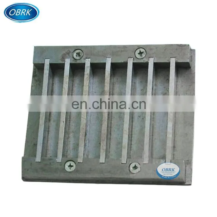 Cast Iron High Quality Concrete Six Gang Prism Mould Concrete test cube mould