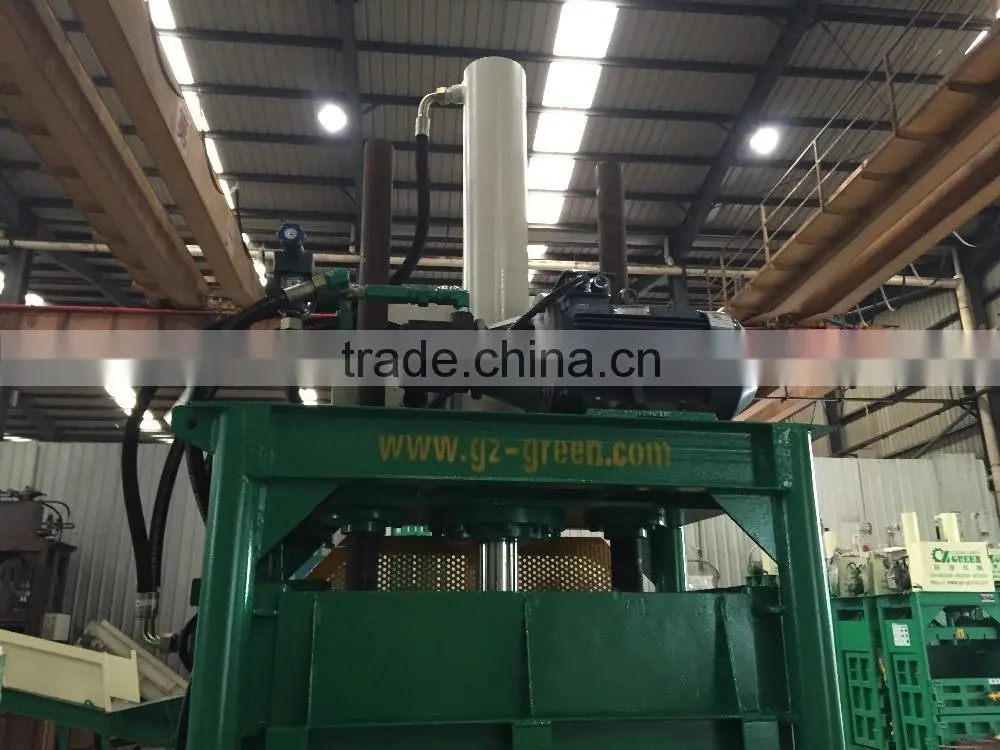 Customed-made Hydraulic Vertical waste paper and plastic Baler