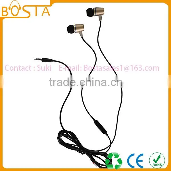 2016 Funny cool design fashion China wholesales promotional gift earphones for sales