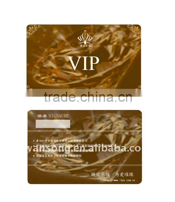 Factory direct custom metal card , high quality business IC card