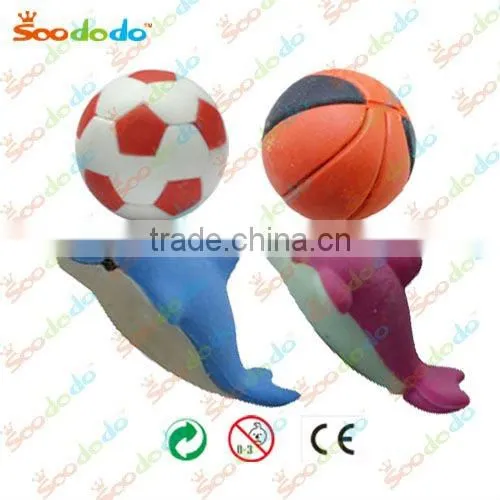football promotional ideas eraser for kids