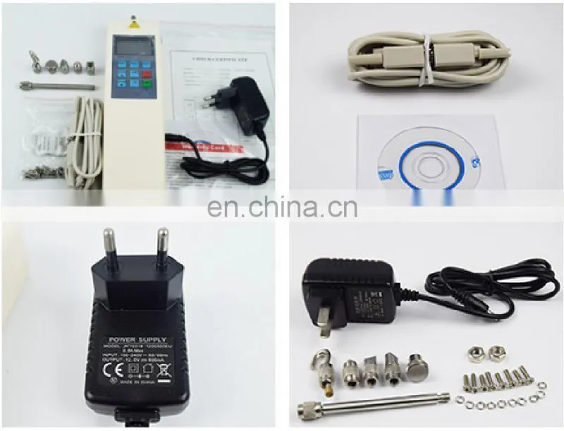 China supplier digital clamping force meter for push and pull force