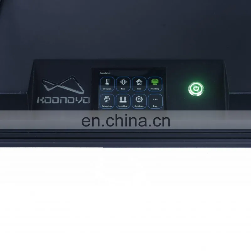 KOONOVO Large 3D Printer Professional Market first Easy to Assembly Core XYZ 3D Dual Z Axis FDM 3D Printer Machines