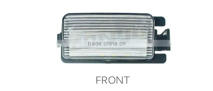 New Lowest factory price 2538SMD 6leds GT-R Led License Plate