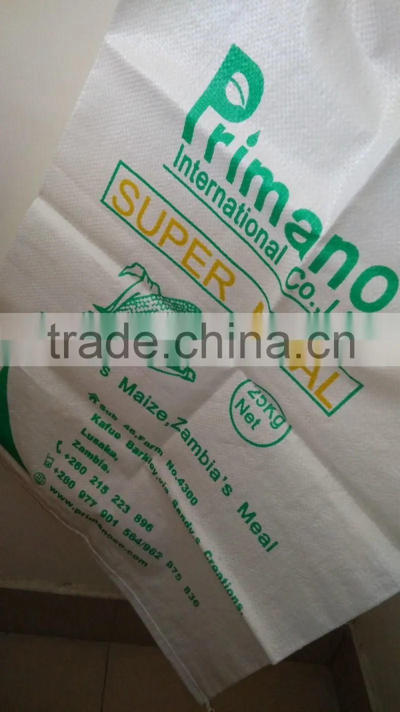 agriculture packing bag pp woven soybean meal bag