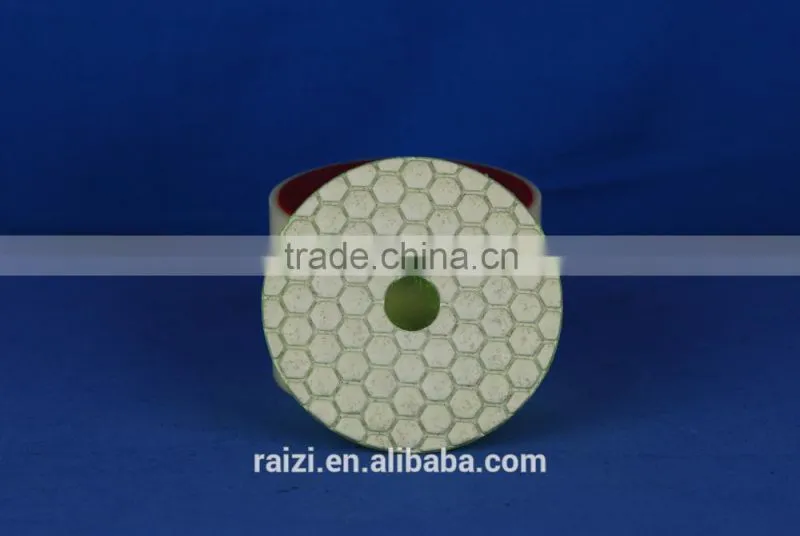 5 step Granite dry polishing pad