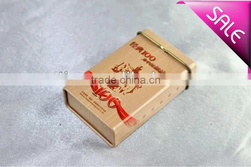 metal cigarette tin box custom