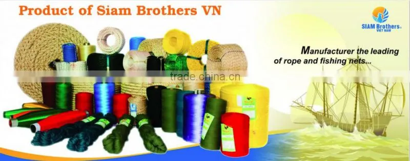 Professionally produce 3 strands pp / polypropylene braided rope diameter 3.0MM - 60.0MM