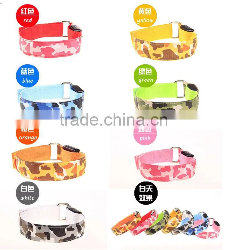 Cycling & Mountain Climbing Zebra Print Glowing Led Armbands