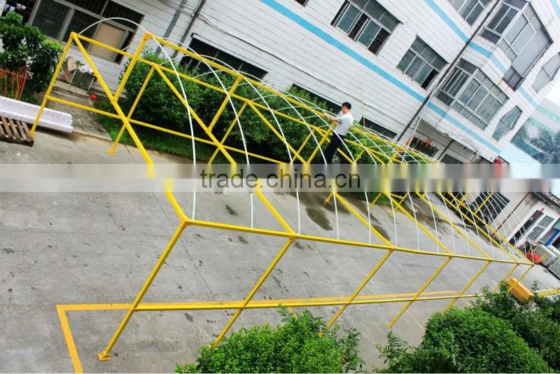 Fiberglass Square Tubes Assembled Greenhouse