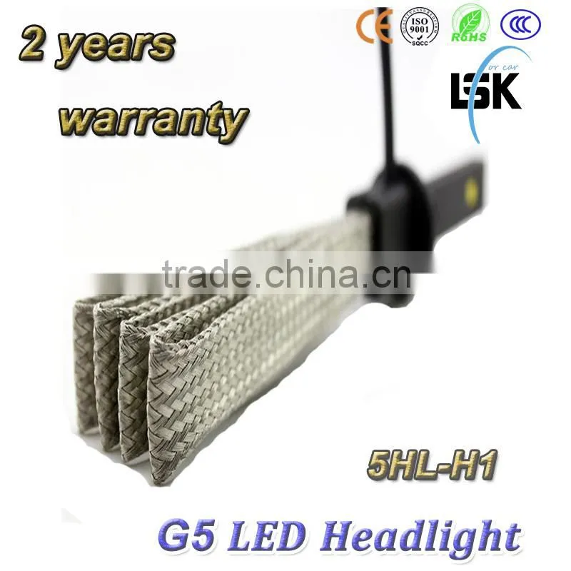 DC12V-24V G5 led headlight single beam motor led headlight H1 competitive price