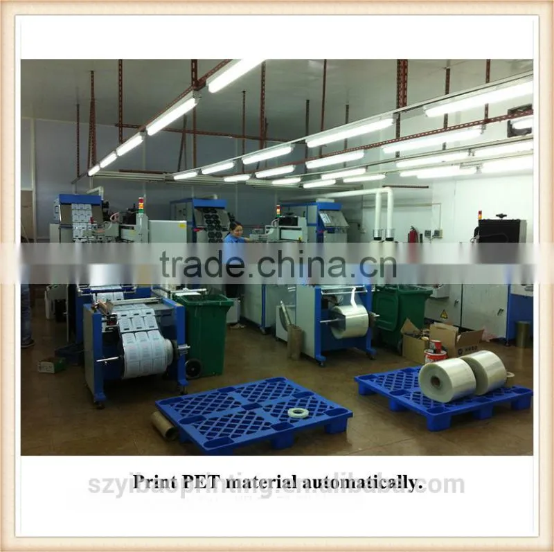 Label Roll to Roll Screen Printing Machine