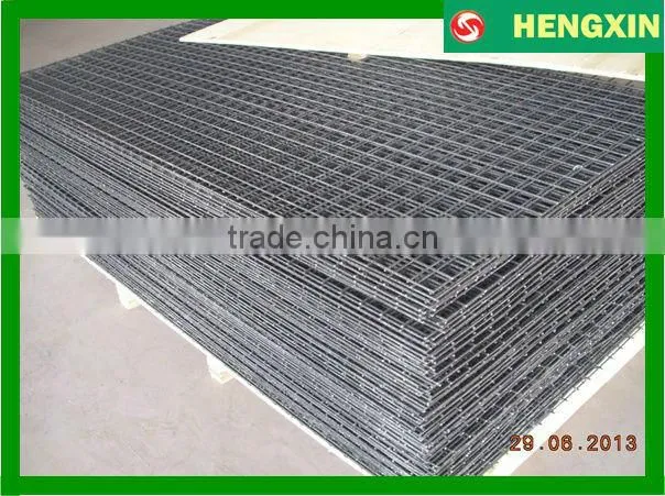 1x2 black welded wire mesh panel mesh fence panel